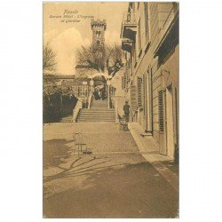 carte postale ancienne ITALIE ITALIA. Fiesole Aurora Hôtel 1911