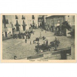 carte postale ancienne ITALIE ITALIA. Lungro Piazza Garibaldi