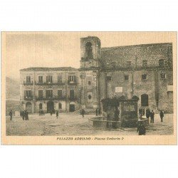 carte postale ancienne ITALIE ITALIA. Palazzo Adriano Piazza Umberto Ier