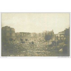 MESSINA. Collegio Militare. Carte Photo TERREMOTO