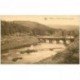 carte postale ancienne LUXEMBOURG. Chiny. Pont Saint Nicolas et Barrage timbre absent