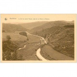 carte postale ancienne Luxembourg. HOUFFALIZE. Bief Moulin Poncin Rouche Roche en Ardenne