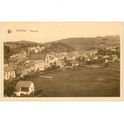 carte postale ancienne Luxembourg. HOUFFALIZE. Panorama