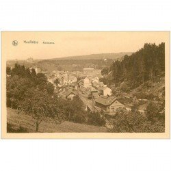 carte postale ancienne Luxembourg. HOUFFALIZE. Panorama bis