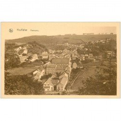 carte postale ancienne Luxembourg. HOUFFALIZE. Panorama du Village