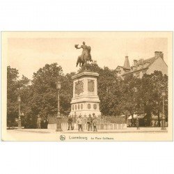 carte postale ancienne LUXEMBOURG. La Place Guillaume