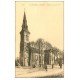 carte postale ancienne 14 SAINT-GERMAIN-DU-CRIOULT. Eglise du Sacré-Coeur animation