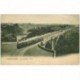 carte postale ancienne LUXEMBOURG. Le Nouveau Pont avec Train 1906