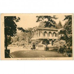 carte postale ancienne Luxembourg. MONDORF LES BAINS. Casino et Parc 1935