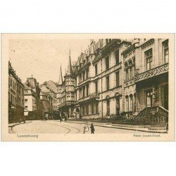 carte postale ancienne LUXEMBOURG. Palais Grand Ducal