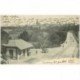 carte postale ancienne Luxembourg. Passerelle 1906 animation