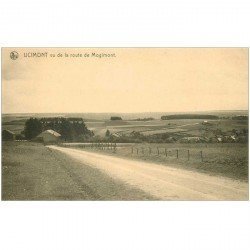 carte postale ancienne Luxembourg. UCIMONT vu de la Route de Mogimont