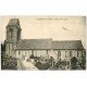 carte postale ancienne 14 SAINT-HONORINE-SUR-MER. L'Eglise et Cimetière