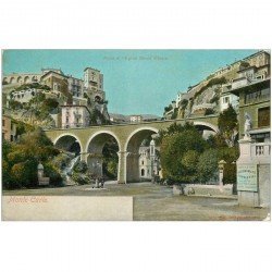 carte postale ancienne MONACO MONTE CARLO. Ravin Eglise Sainte Dévote vers 1900