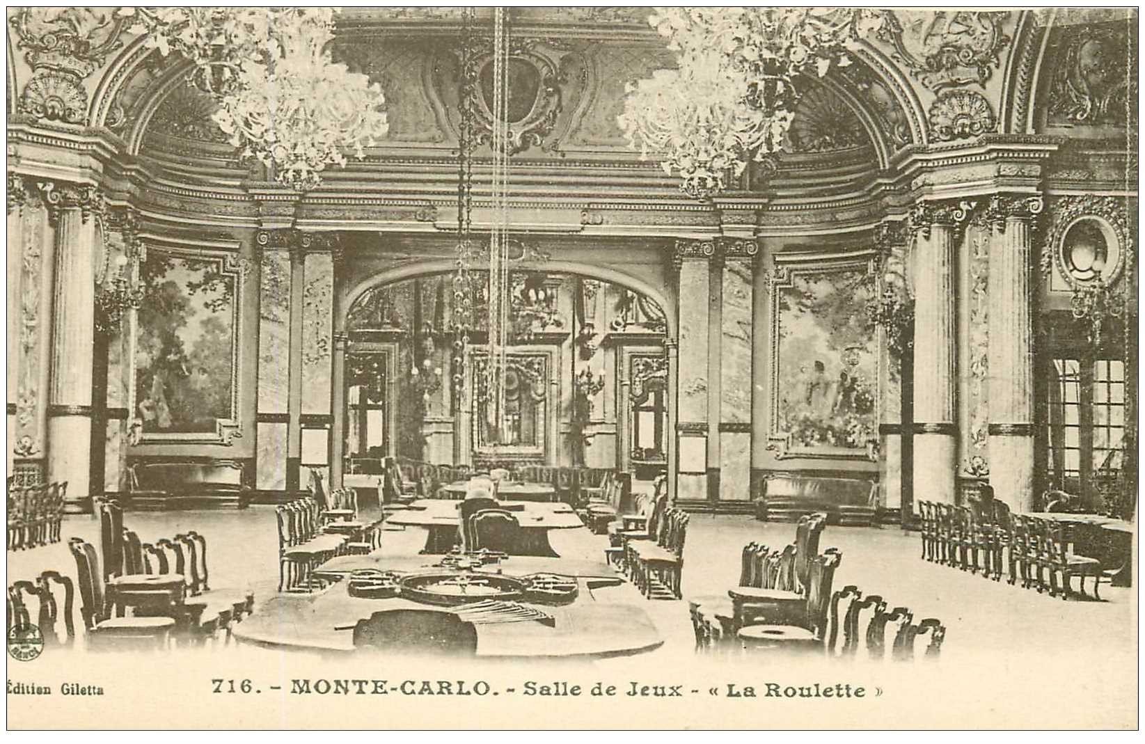 Ancienne Roulette De Casino Monte-Carlo électrique Années 1950 – Jeu Vintage