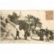 carte postale ancienne MONACO MONTE CARLO. Terrasse Casino beaux timbres Taxe 1921