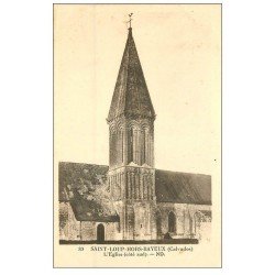 carte postale ancienne 14 SAINT-LOUP-HORS-BAYEUX. L'Eglise
