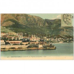 carte postale ancienne MONACO. Casino et Tir aux Pigeons 1906