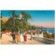 carte postale ancienne MONACO. Casino les Terrasses 1932