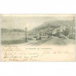 carte postale ancienne MONACO. La Condamine vue générale 1902