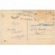 carte postale ancienne MONACO. Le Port et Monte Carlo 1937. Timbre manquant