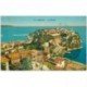 carte postale ancienne MONACO. Le Rocher 1934