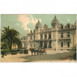 carte postale ancienne MONACO. Monte Carlo le Casino 1912
