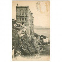 carte postale ancienne MONACO. Musée Océanographique