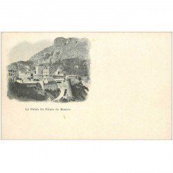 carte postale ancienne MONACO. Palais du Prince vers 1900