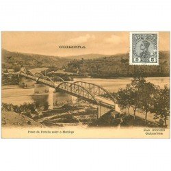 Portugal. COIMBRA. Ponte da Portella sobre o Mondego destinataire au Tonkin