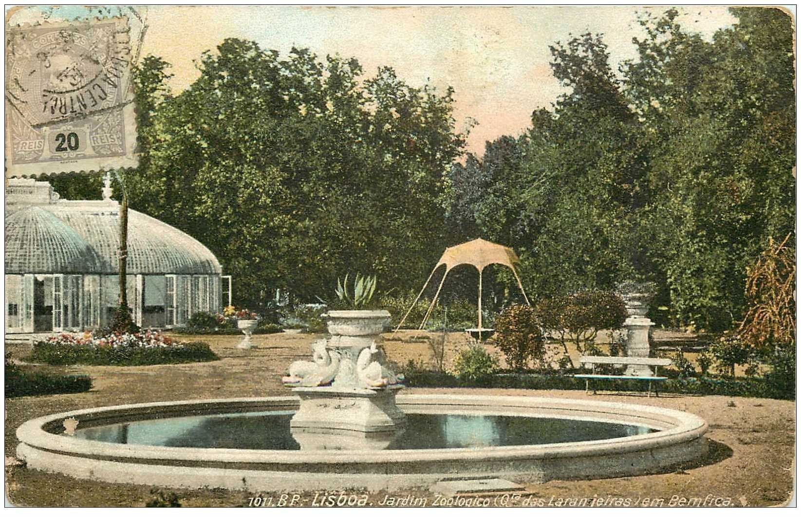 Portugal. LISBAO. Jardin Zoologico 1907