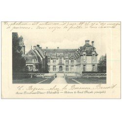 carte postale ancienne 14 SAINT-PIERRE-SUR-DIVES. Château de Carel Baronne de Brunet 1915