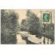 carte postale ancienne 14 SAINT-PIERRE-SUR-DIVES. La Dives 1908