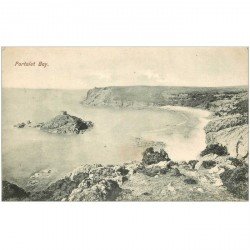 carte postale ancienne ANGLETERRE ENGLAND. Portelet Bay bis