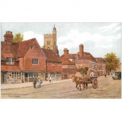 carte postale ancienne ANGLETERRE. Arquinton the Old Post Office High St Sevenoaks