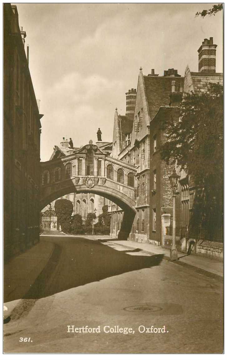 ANGLETERRE. Hertford College Oxford
