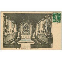 carte postale ancienne 14 SAINT-PIERRE-TARANTAISE. L'Eglise 1914
