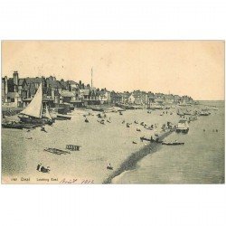 carte postale ancienne ENGLAND. Deal Looking East 1912