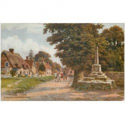 carte postale ancienne ENGLAND. Garsington Village Cross