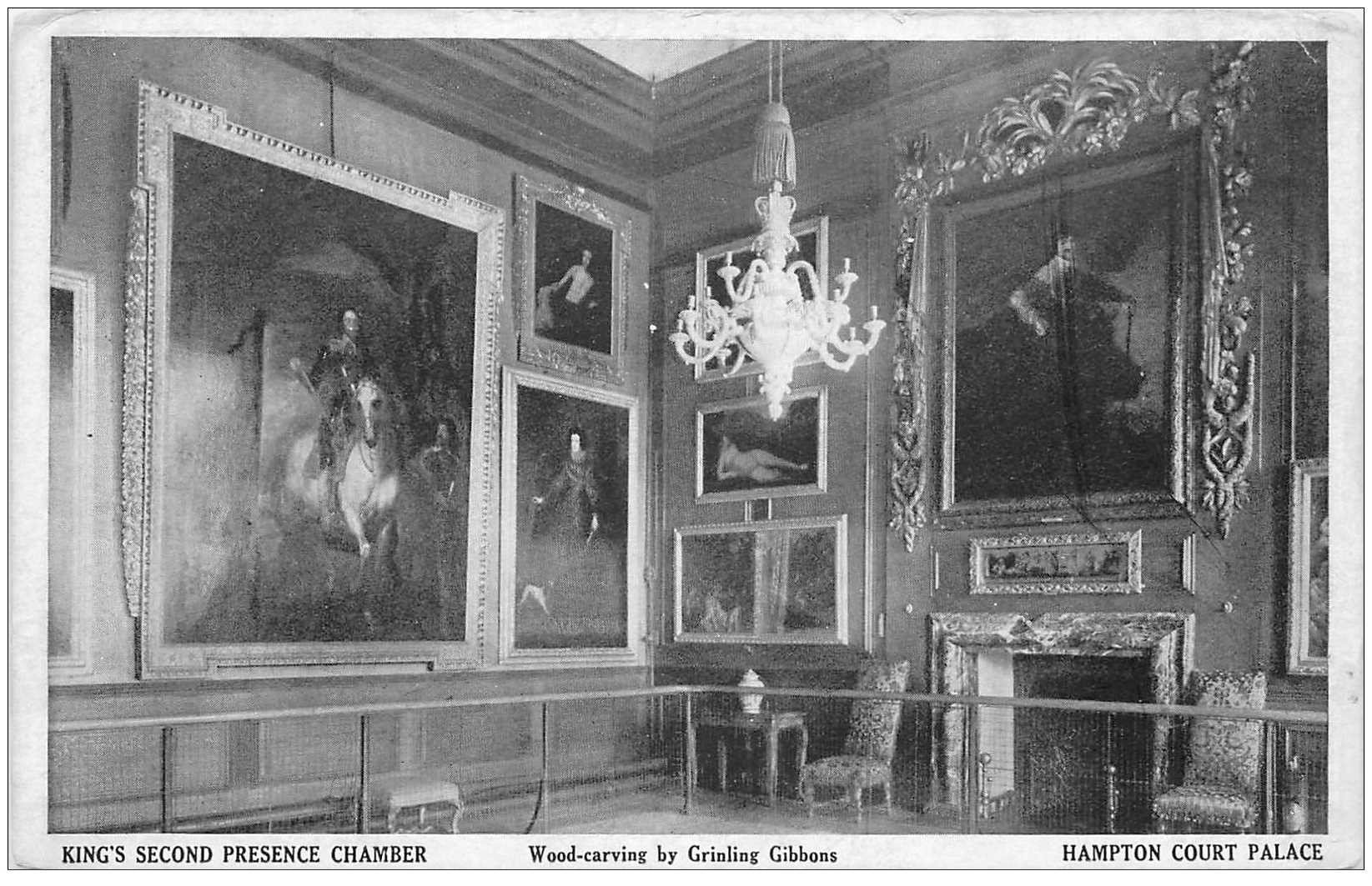 carte postale ancienne ENGLAND. Hampton Court Palace