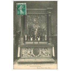 carte postale ancienne 14 SAINT-SEVER. Autel Chapelle de l'Hermitage 1911