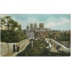 carte postale ancienne ENGLAND. York Minster