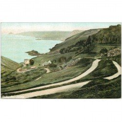 carte postale ancienne JERSEY. Bouley Bay