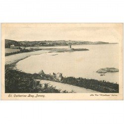 carte postale ancienne JERSEY. Saint Catherine Bay