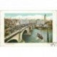 carte postale ancienne LONDON LONDRES. Bridge 1905. Pli coin