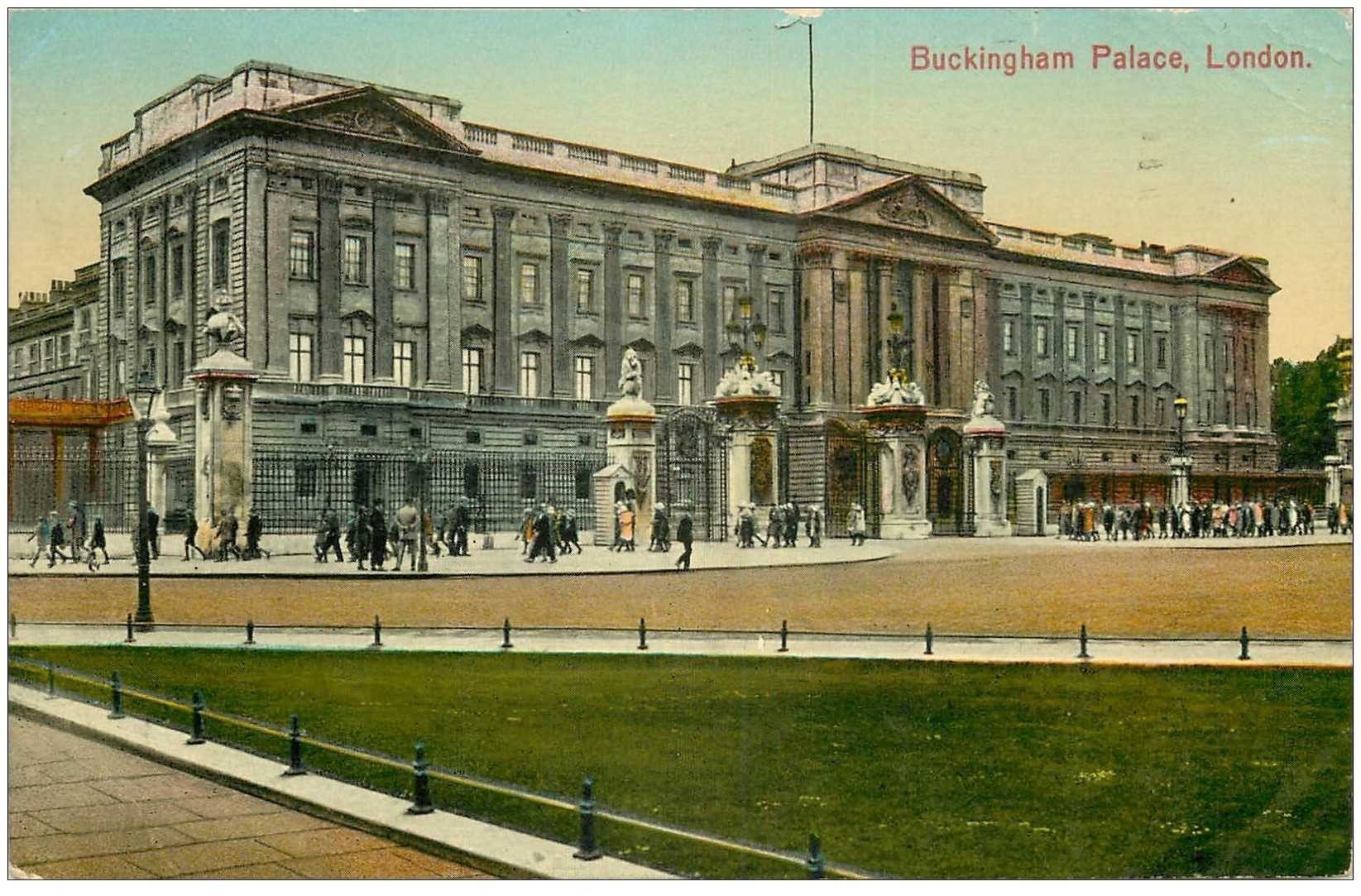 carte postale ancienne LONDON LONDRES. Buckingham Palace 1929
