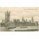 carte postale ancienne LONDON LONDRES. Houses of Parliament 1908