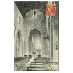 carte postale ancienne 14 SECQUEVILLE-EN-BESSIN. L'Eglise 1908