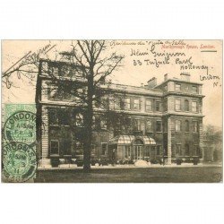 carte postale ancienne LONDON LONDRES. Marlborough House 1911. Carte expédiée au Tonkin