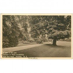 carte postale ancienne LONDON LONDRES. Park Convent of Marie Auxiliatrice Finchley 1933